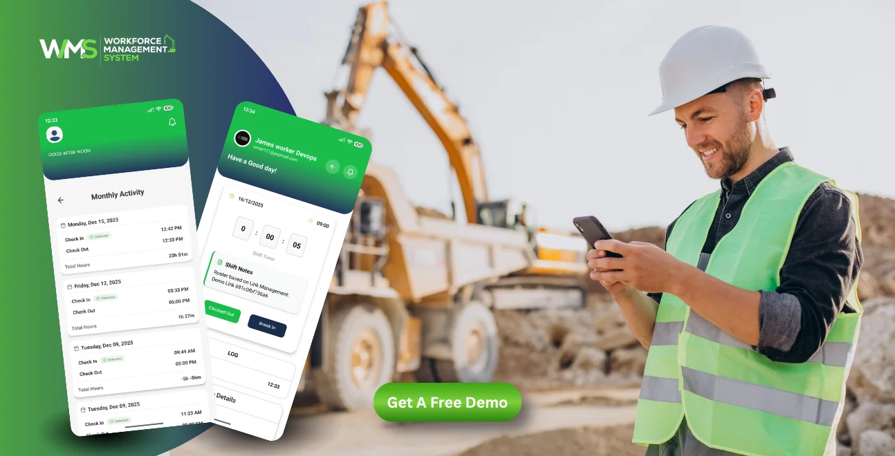 Worker Monitoring on Construction Sites with WMS